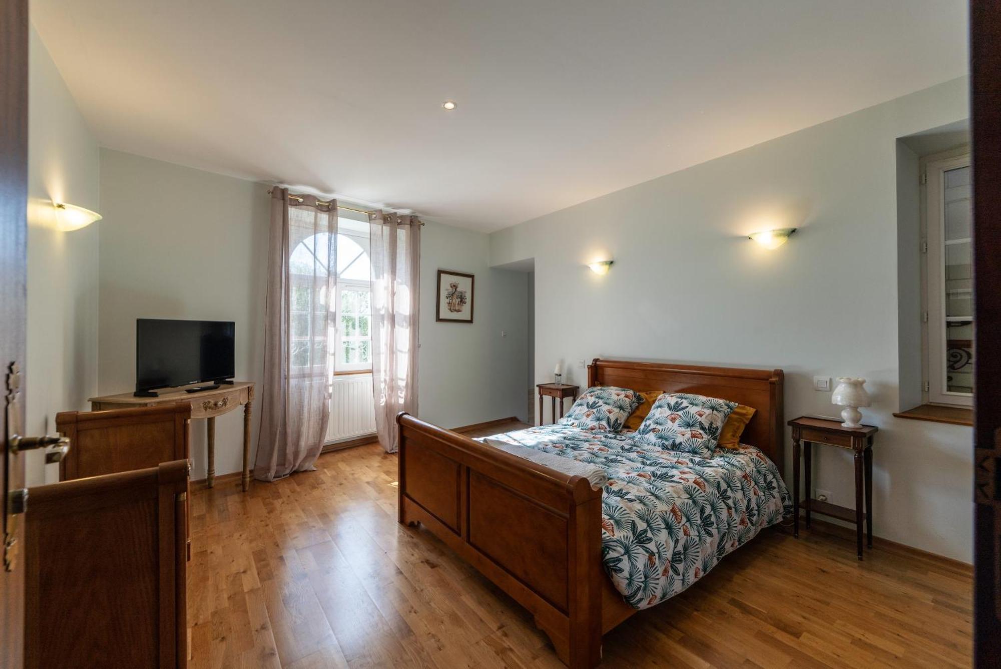 Bed and Breakfast Chambre D'Hotes Le Val Du Chapelain Montigny-la-Resle Pokoj fotografie