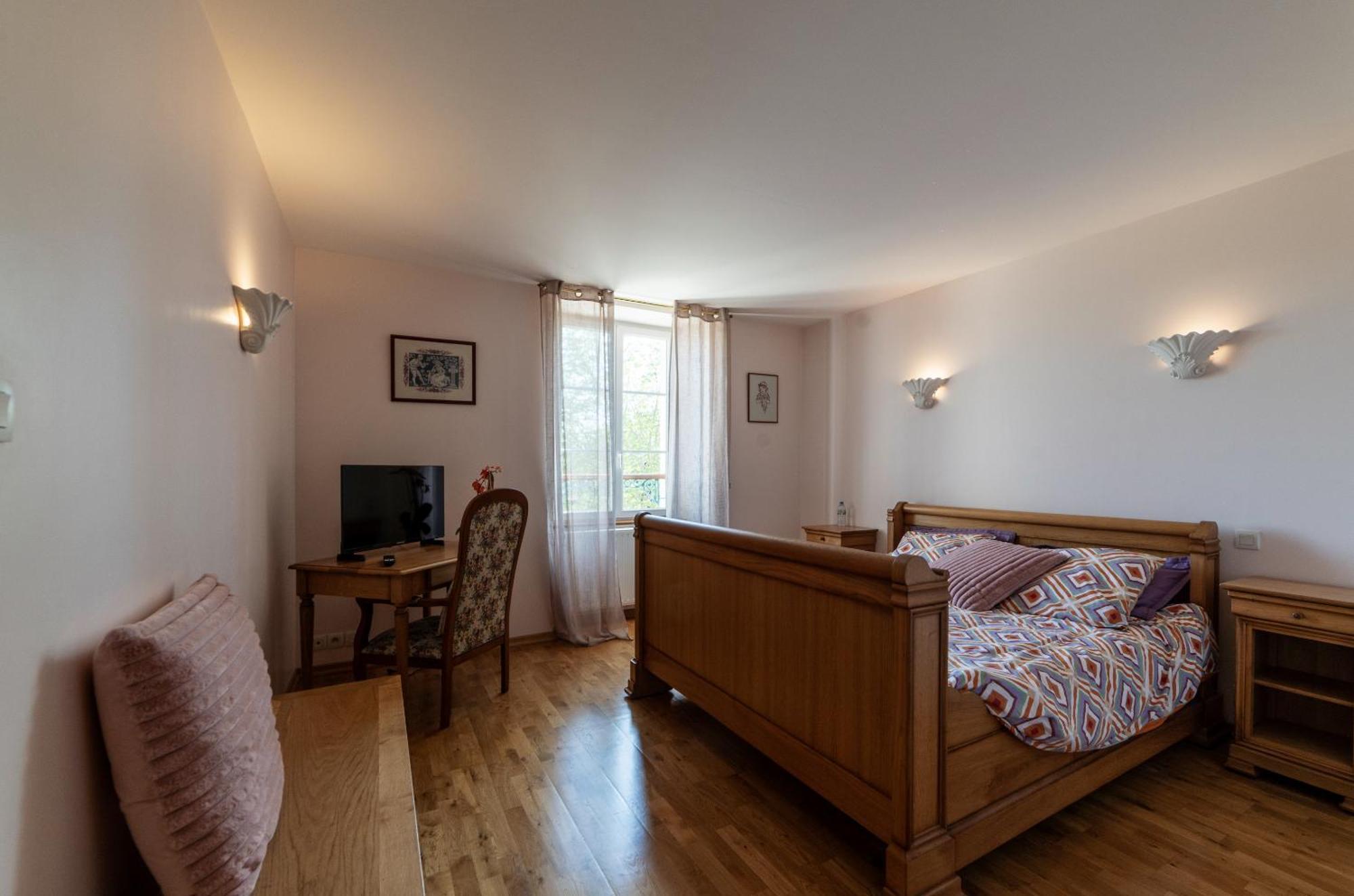 Bed and Breakfast Chambre D'Hotes Le Val Du Chapelain Montigny-la-Resle Pokoj fotografie